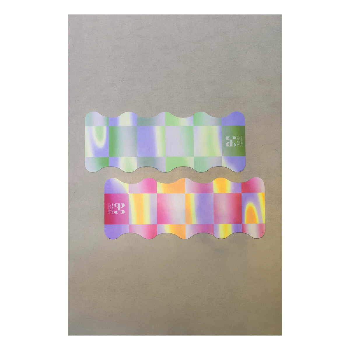Hercule Studio - Mar Breath-In Yoga Mat, Leslie David - Sınırlı Üretim | Pembe