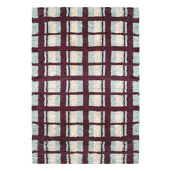 Layered - Arbor wool rug, Evelina Kroon | Burgundy