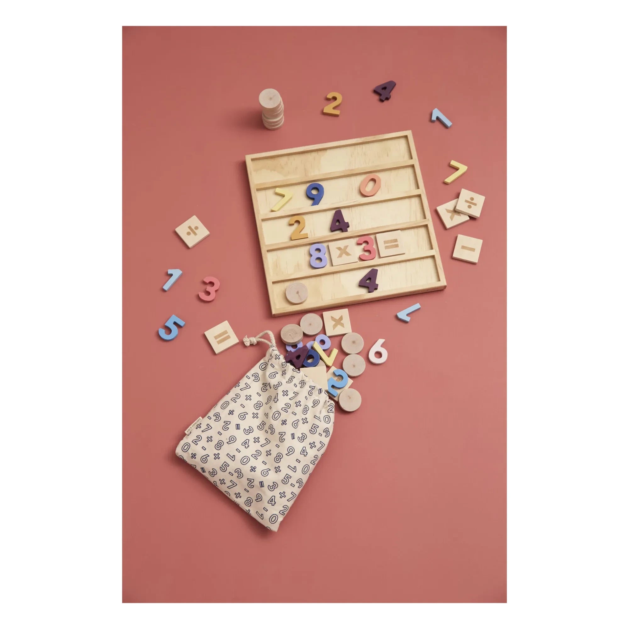 Kid's Concept - Ahşap Sayı Oyunu
