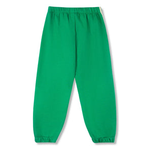 Wynken - Organic Cotton Contrast Jogger | Green