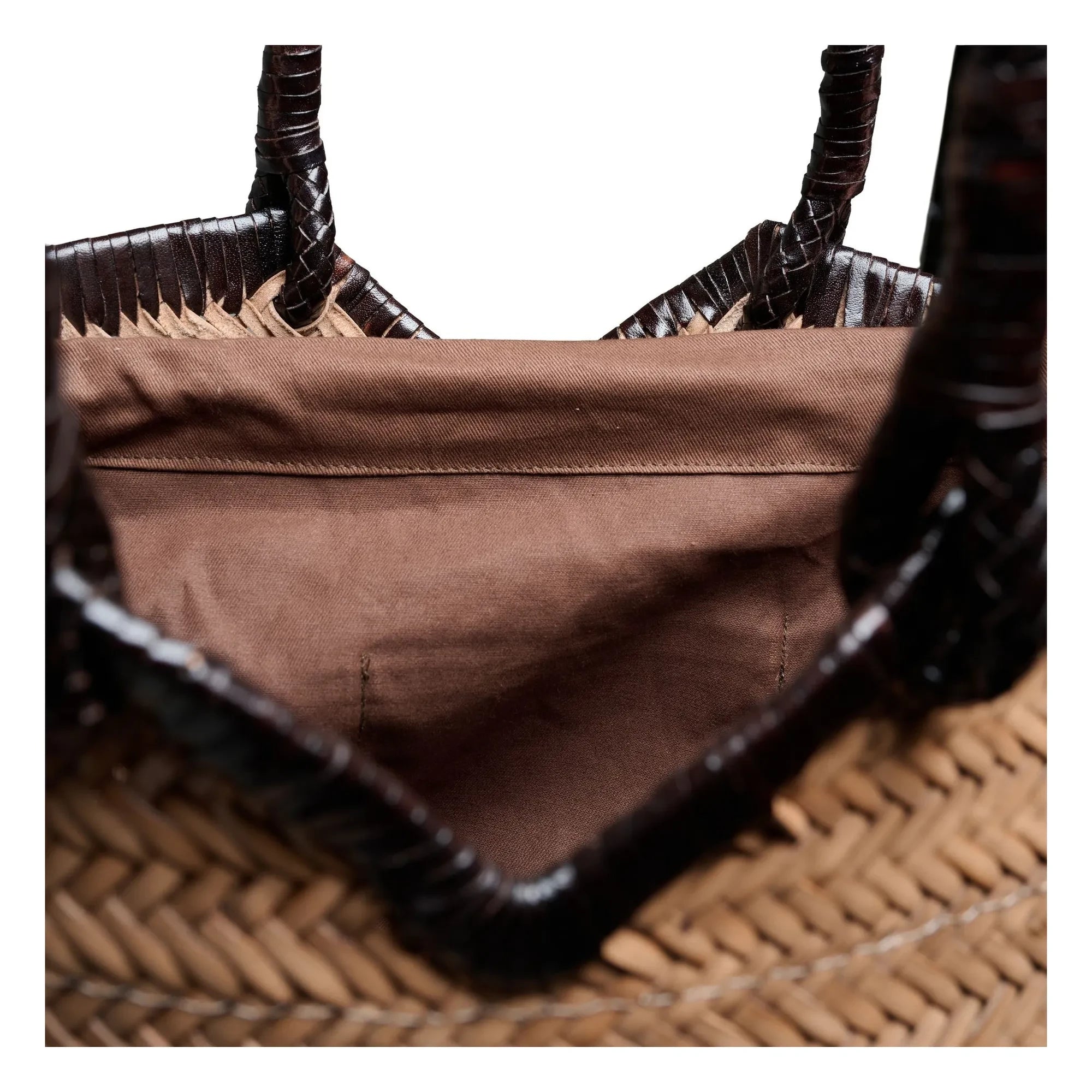 Vipera - Cabas Crudelia Two-Tone Leather | Taupe Brown
