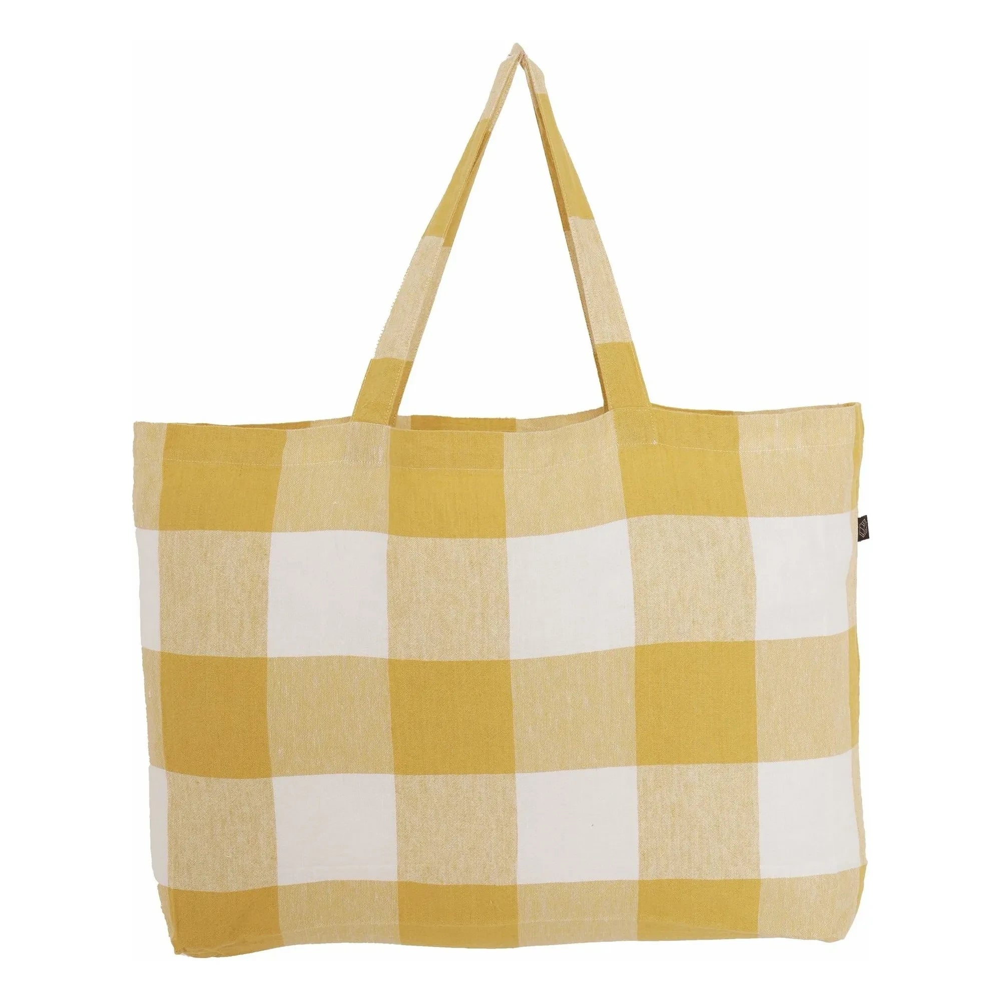 Haomy - Palma II Hasır Alışveriş Çantası | Straw Yellow
