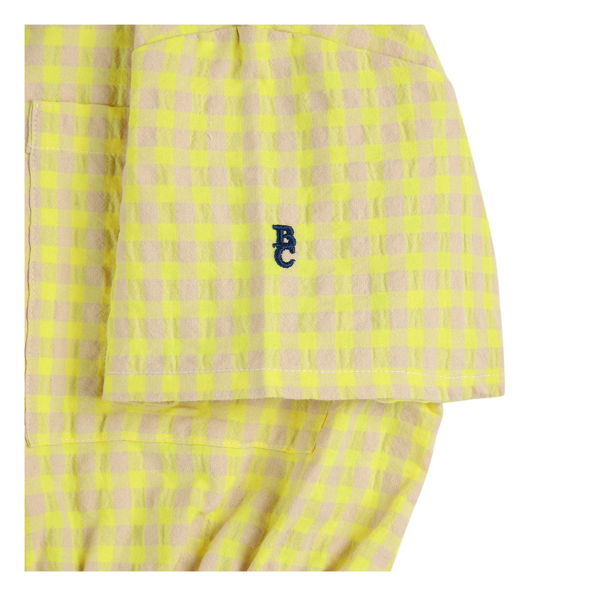 Bobo Choses - Vichy Jumpsuit | Yellow