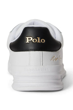 Zapatillas Deportivas De Cuero Polo Ralph Lauren Hrt Crt Sig