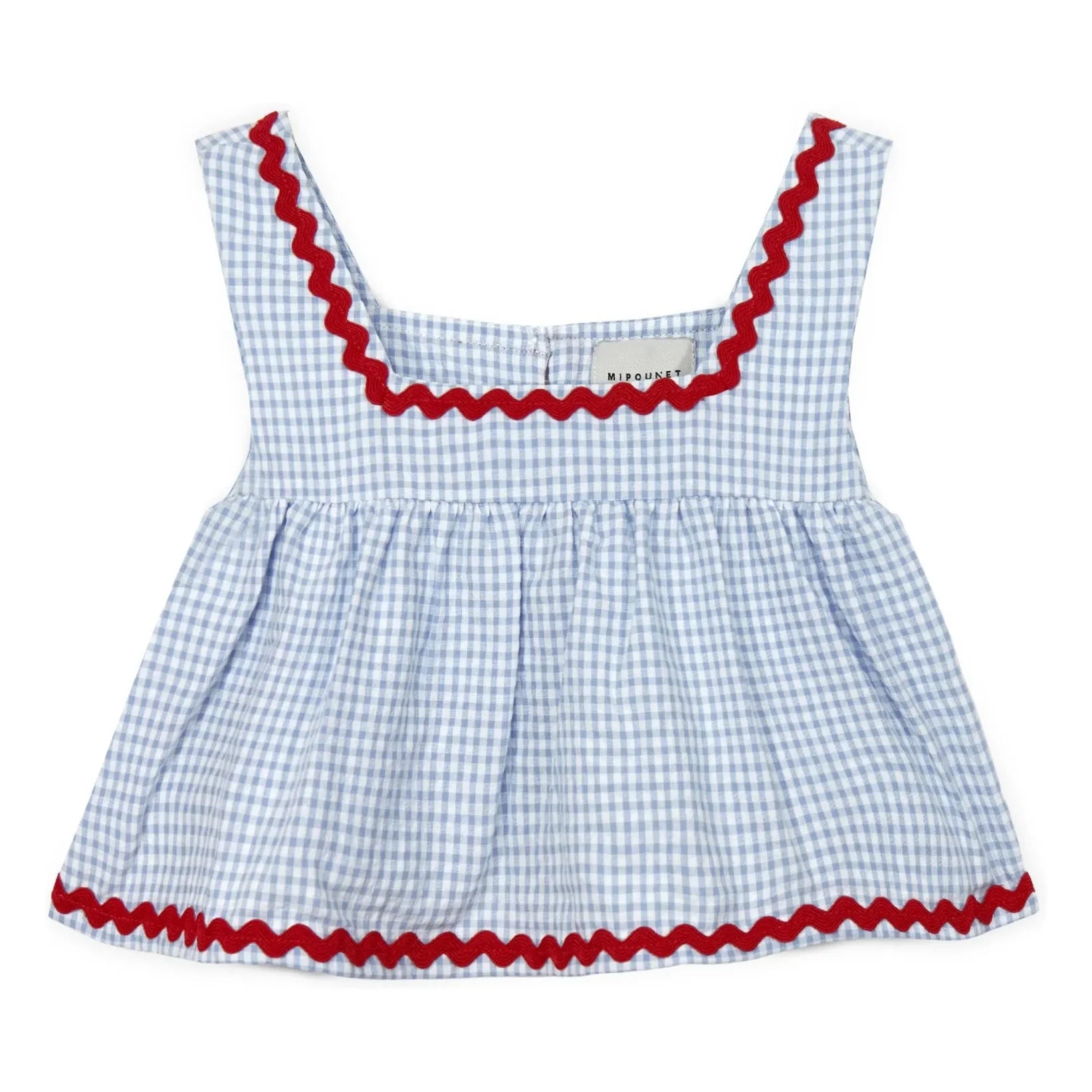 Mipounet - Top Sylvie Vichy | Açık Mavi