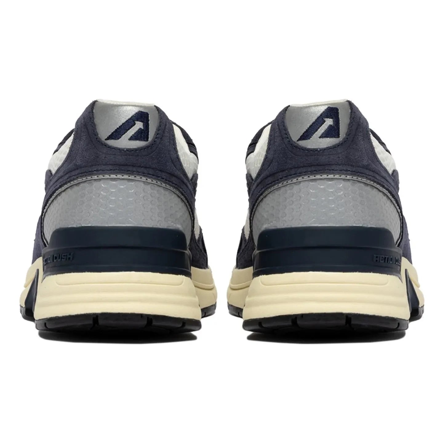 Autry - Hyperway Zweifarbige Sneaker aus Wildleder | Marineblau