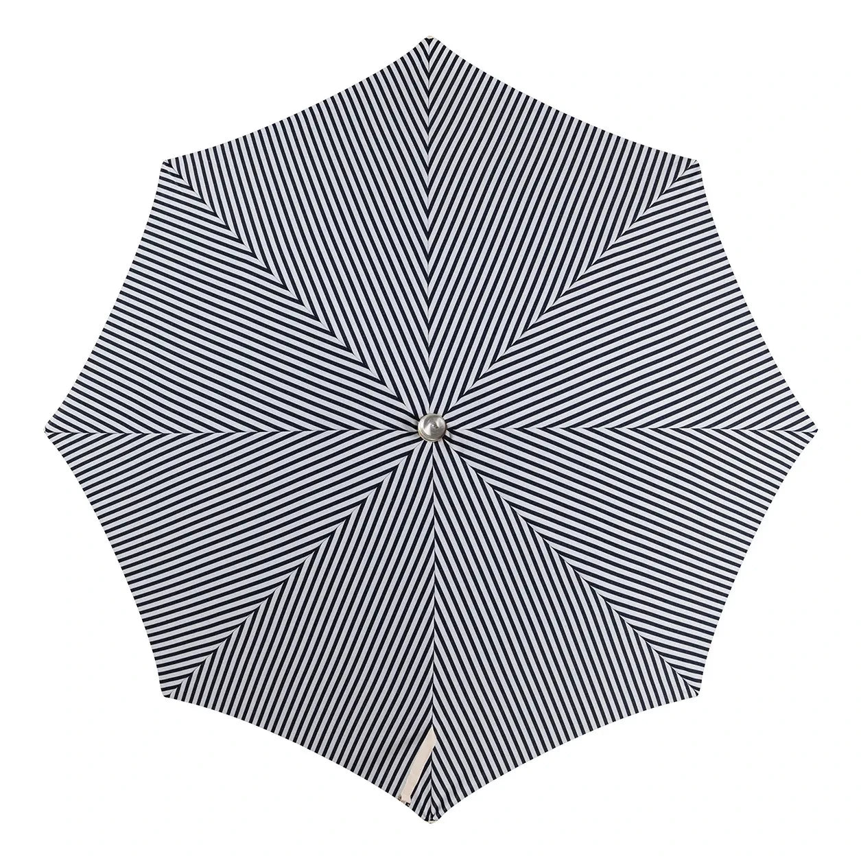 Business & Pleasure Co. - Premium Strandsonnenschirm mit Quasten | Navyblau