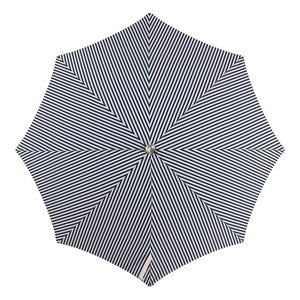 Business & Pleasure Co. - Premium Strandsonnenschirm mit Quasten | Navyblau
