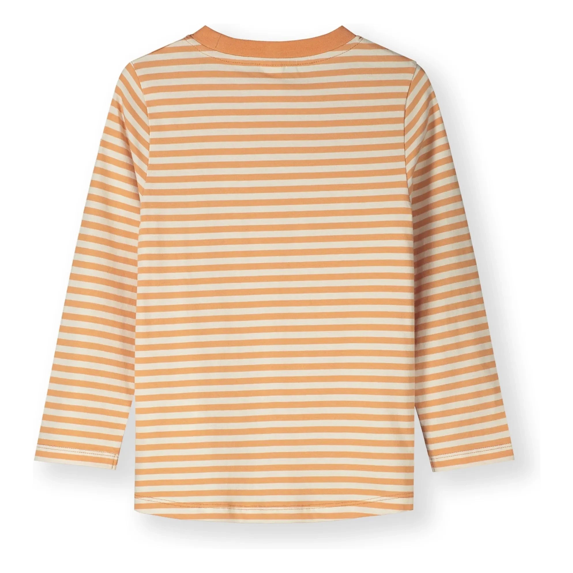 Gray Label - Camiseta de algodón orgánico a rayas | Albaricoque