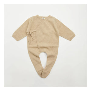 My Little Freckle - Babygrow Organik Kaşmir Tulum | Karamel