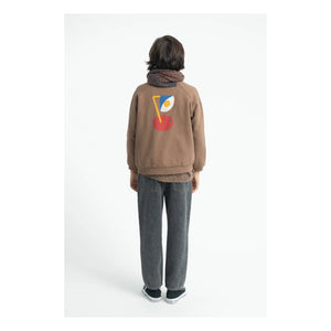 Piupiuchick - Sweat Captain Organik pamuk | Kahverengi