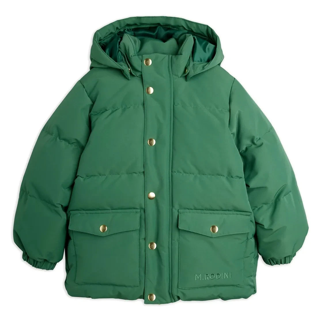 Mini Rodini - Steppjacke mit Füllung aus recycelten Fasern | Grün