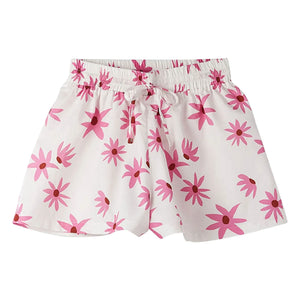 Fabula - Daisy Shorts mit Schnürung | Weiß