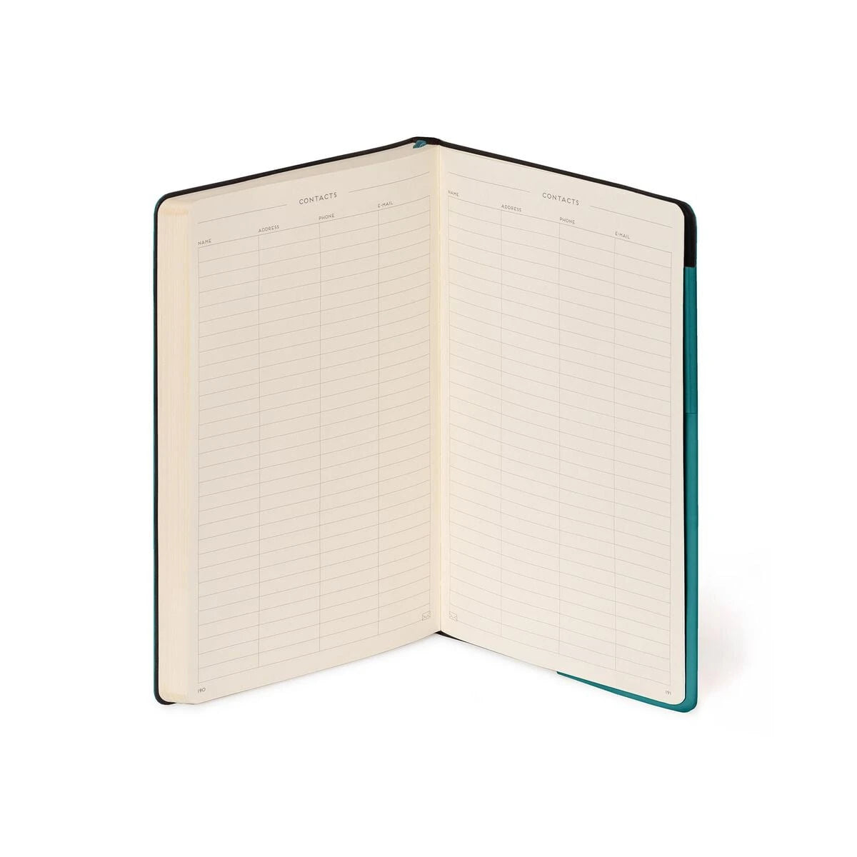Legami - Çizgili Defter - Tek Renk Yumuşak Kapak - Malakit Yeşili - Benim Defterim