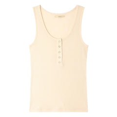 Sessùn - Camargo Spaghetti-Top | Ecru