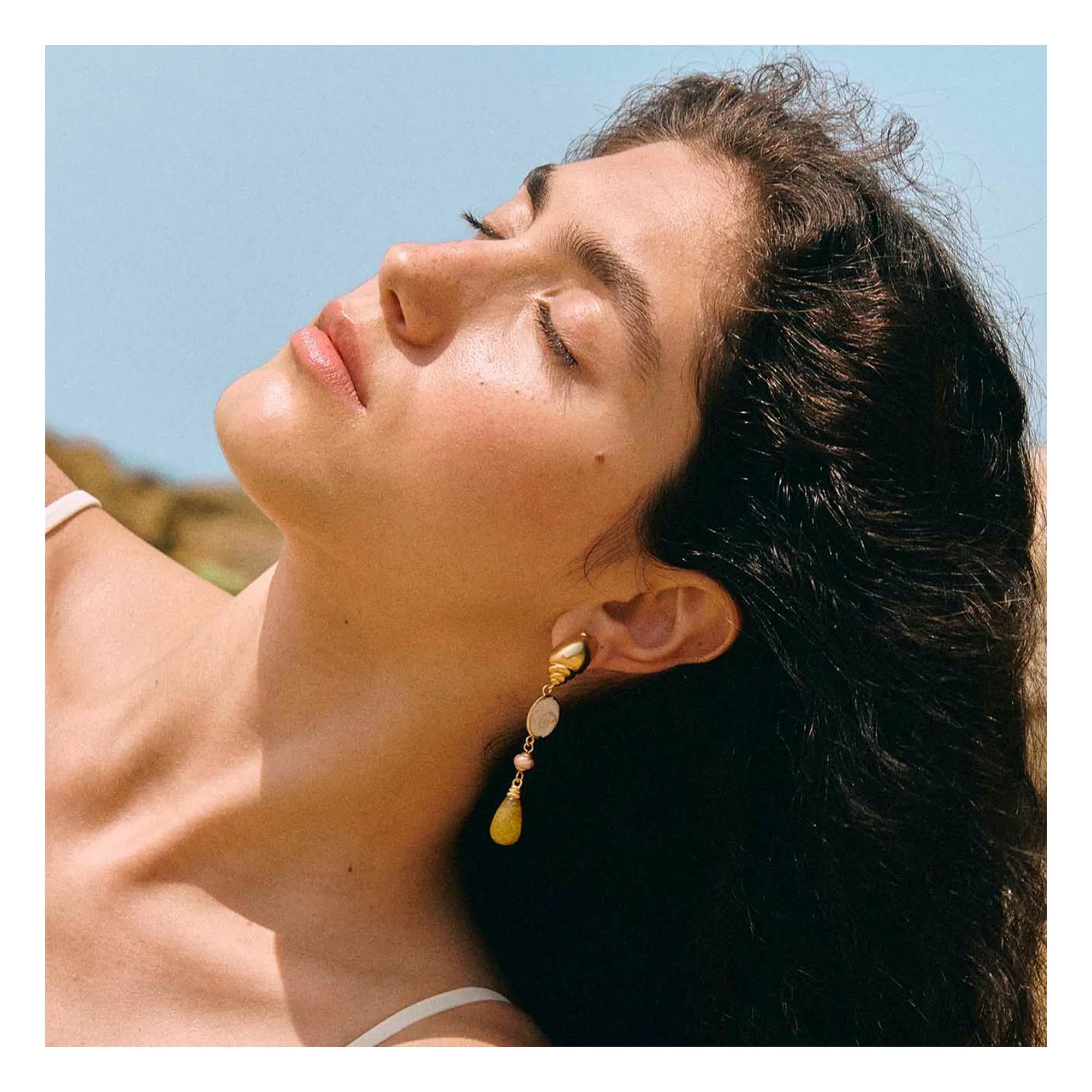 Alhaja - Caracola Ohrringe | Gold
