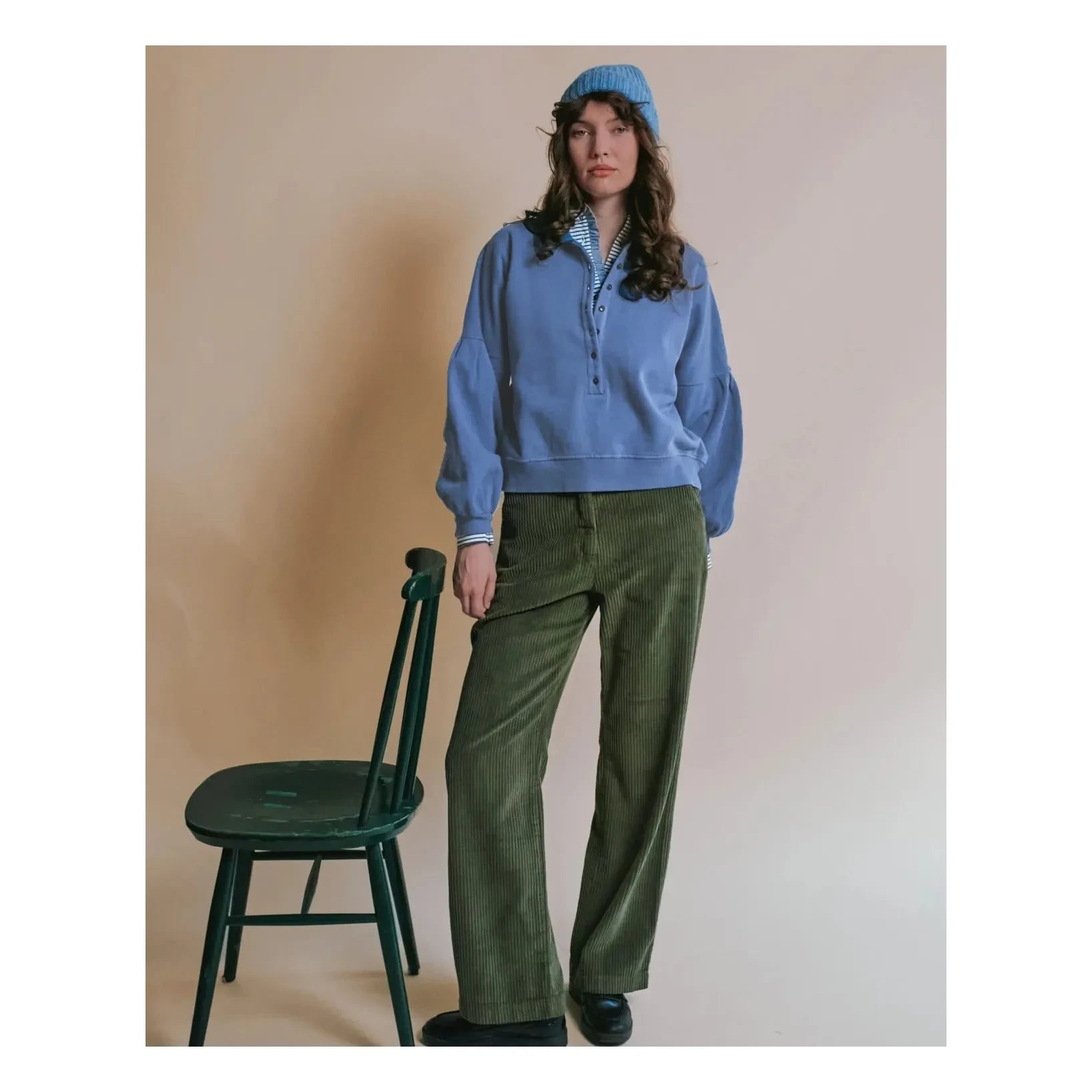 Emile et Ida - Sweat Polo Ennie | Mavi