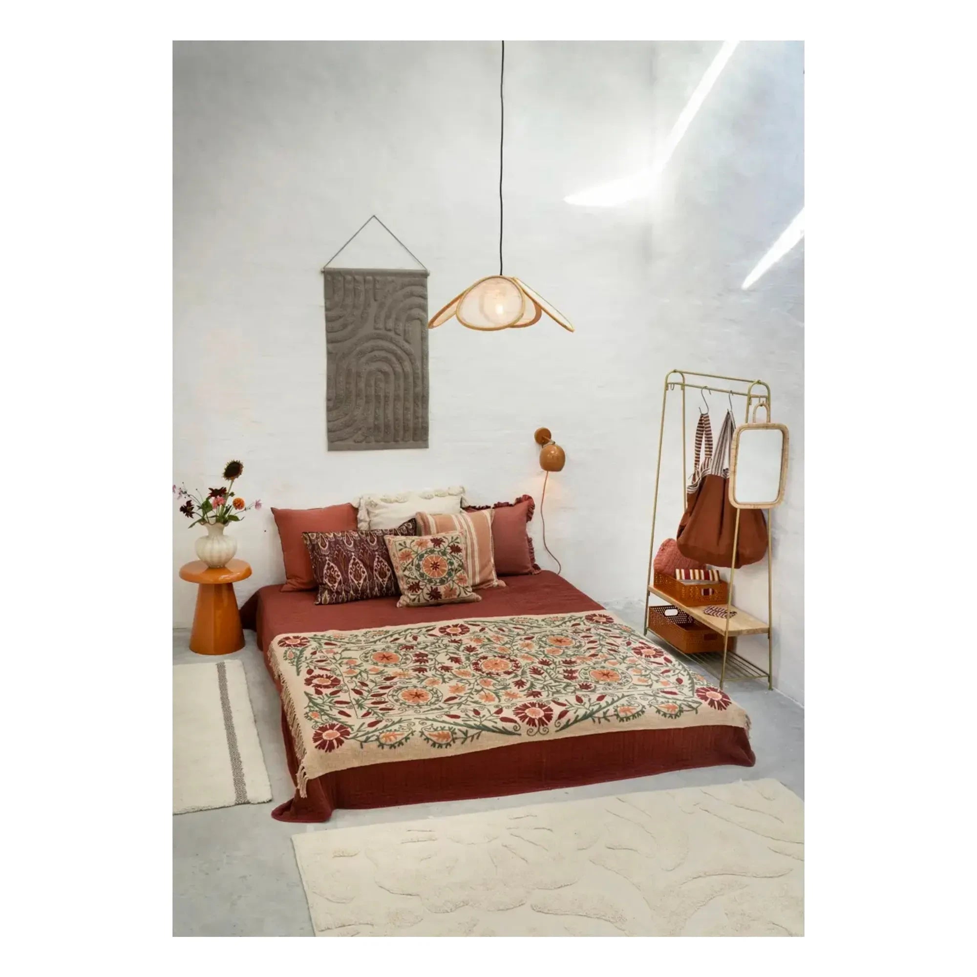 Madam Stoltz - Rattan ayna