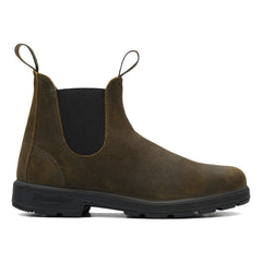 Blundstone - Orijinal Süet Chelsea Çizmeler - Yetişkin Koleksiyonu | Zeytin yeşili