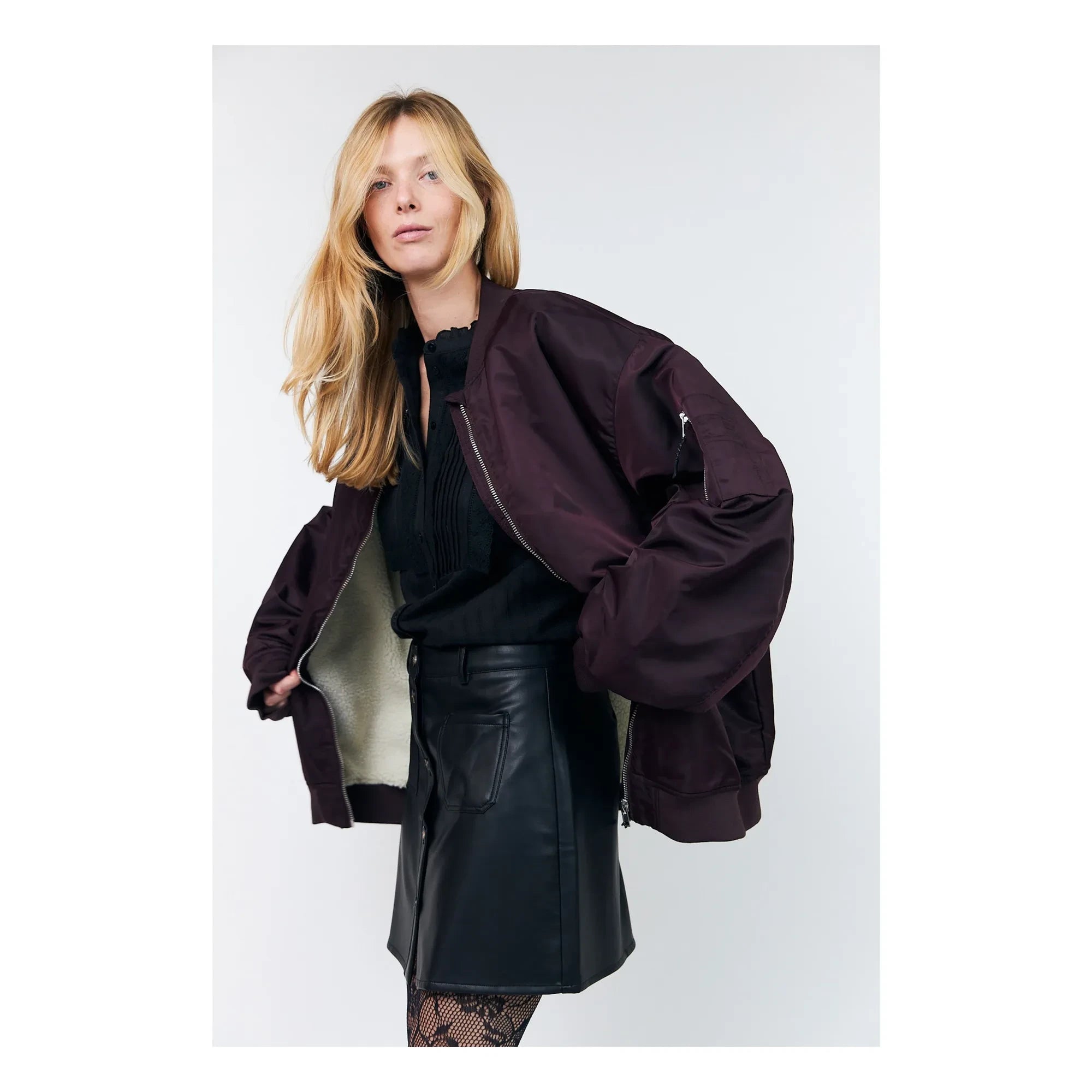 Lollys Laundry - Bomber Lila | Burdeos