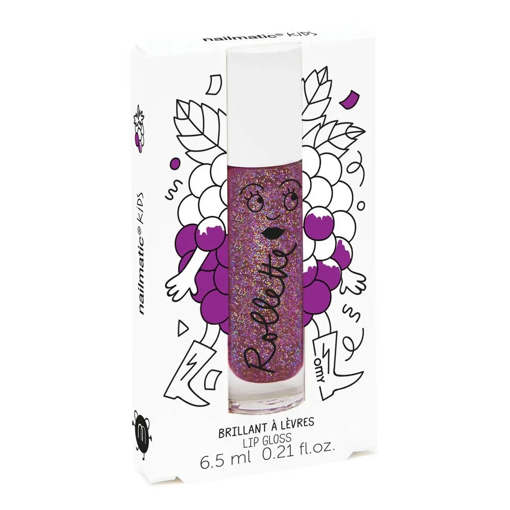 Nailmatic Kids - Blackberry Dudak Parlatıcısı Rollette