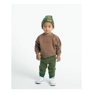 Piupiuchick - Sweat Captain Organik pamuk | Kahverengi