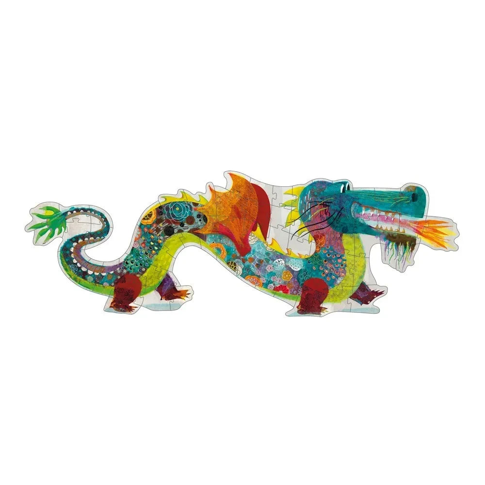 Djeco - Devasa Puzzle Leon the dragon