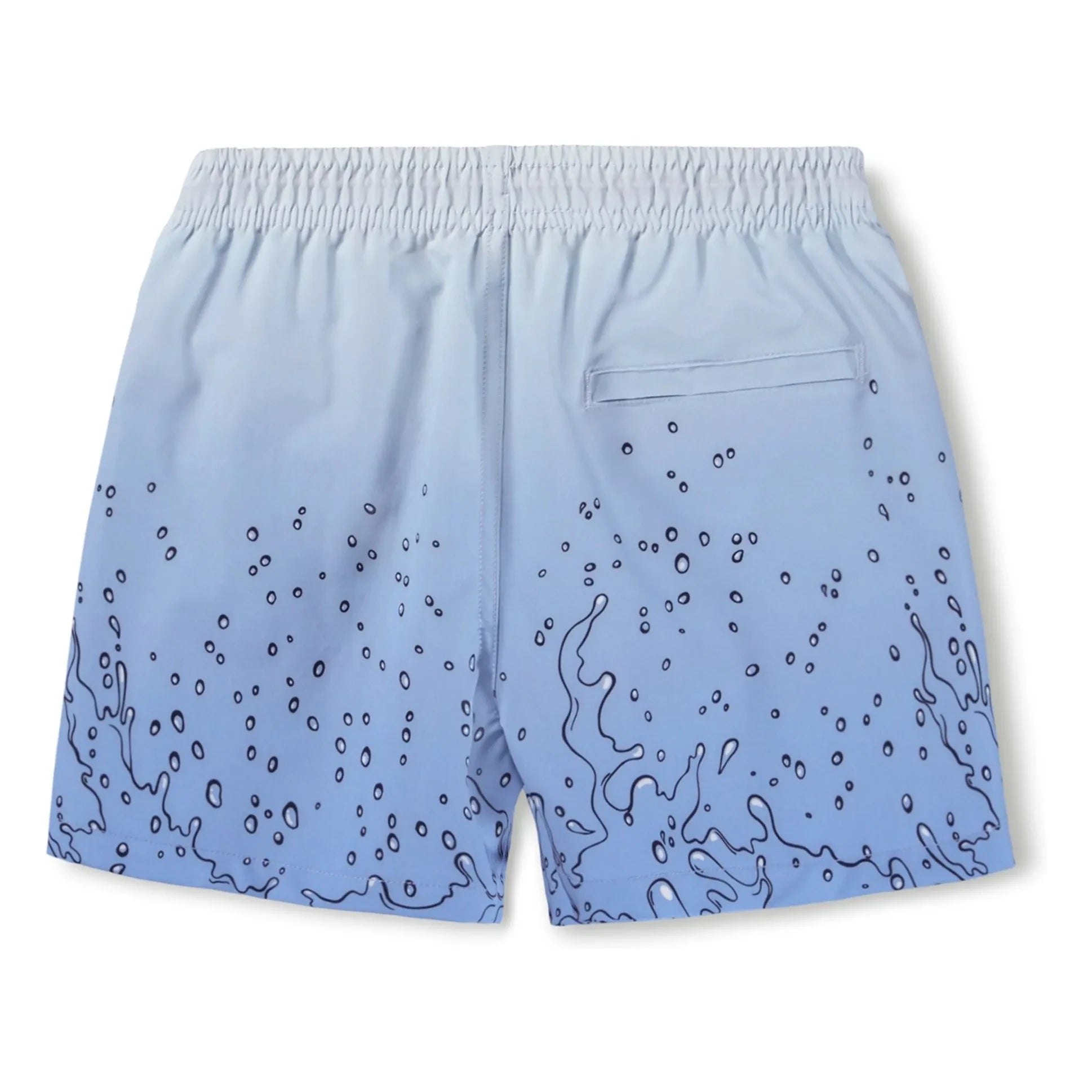 Molo - Niko Splash Badeshorts aus recycelter Faser | Hellblau