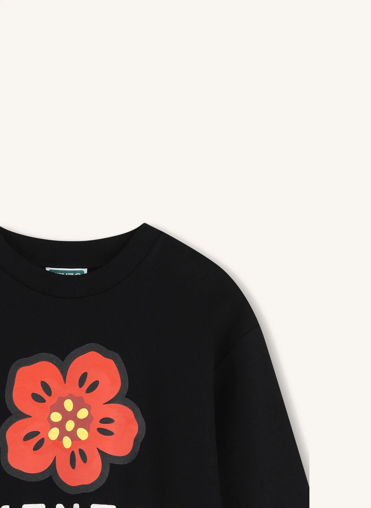 Kenzo - Kenzo Fleur Pullover | Schwarz