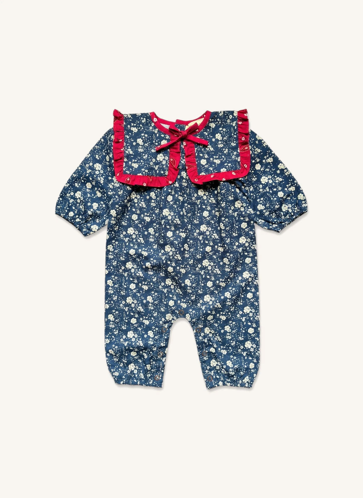 Louis Louise - Mono Celiciane con Estampado Floral | Azul Marino