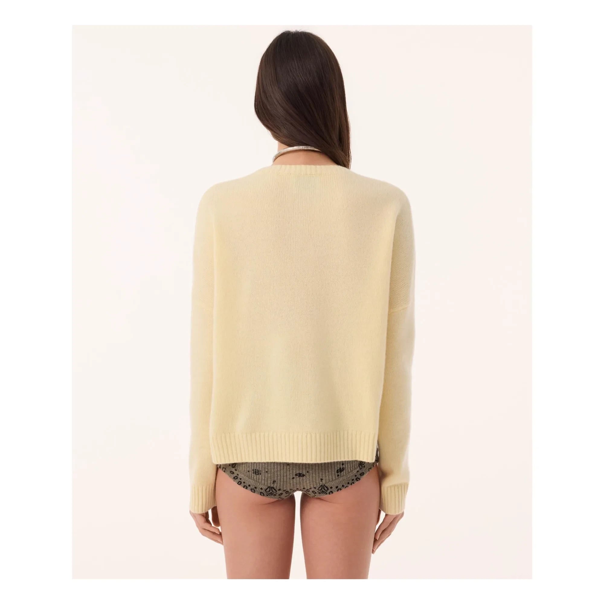 Kujten - Amelie Kaschmirpullover | Anisgrün