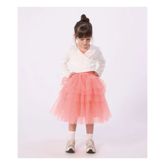 Petit Bateau - Tül etek | Coral