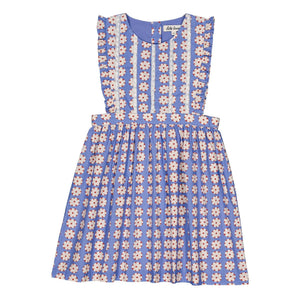 Hello Simone - Minouche Fleurie vestido | Azul