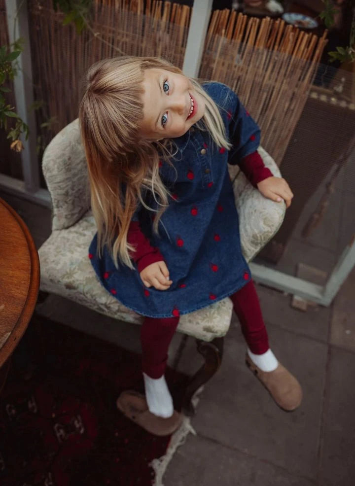 Fliink - Donna Denim Kleid | Dunkelblau