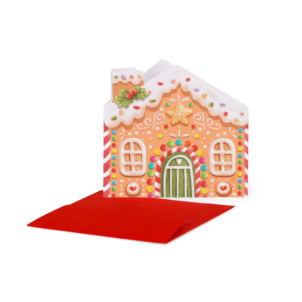Legami - Mini Noel Tebrik Kartı - Gingerbread House