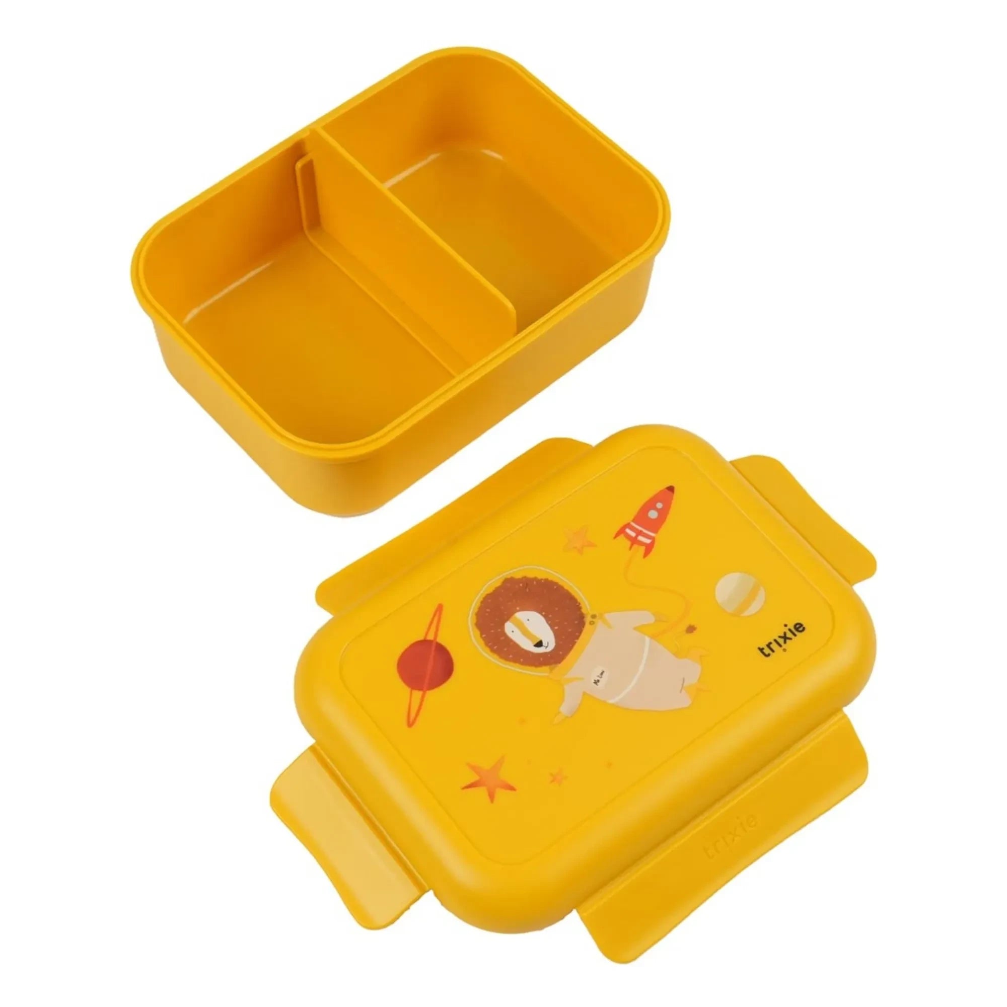 Trixie - Mr. Lion Astronaut Lunch Box Clips | Yellow