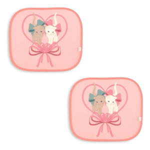 Konges Sløjd - Kitty Bow Güneşlikler - 2'li Set | Pembe