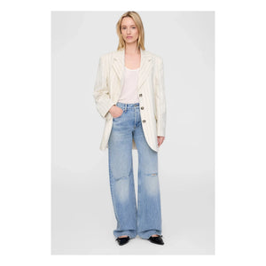 Anine Bing - Chaqueta Sara Rayas | Crema