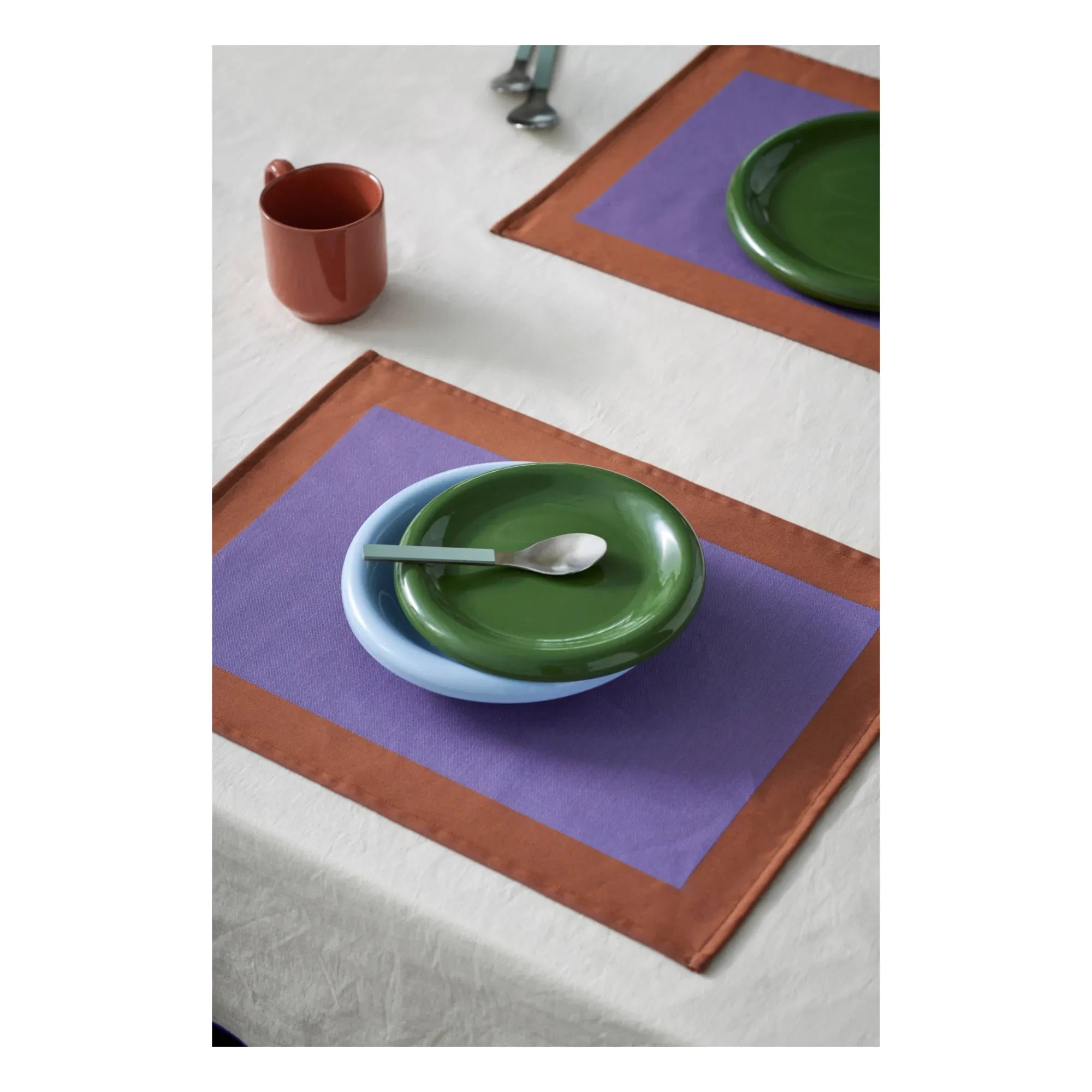 Hay - 4-piece cutlery set, Muller Van Severen - 4-Piece Set | Green