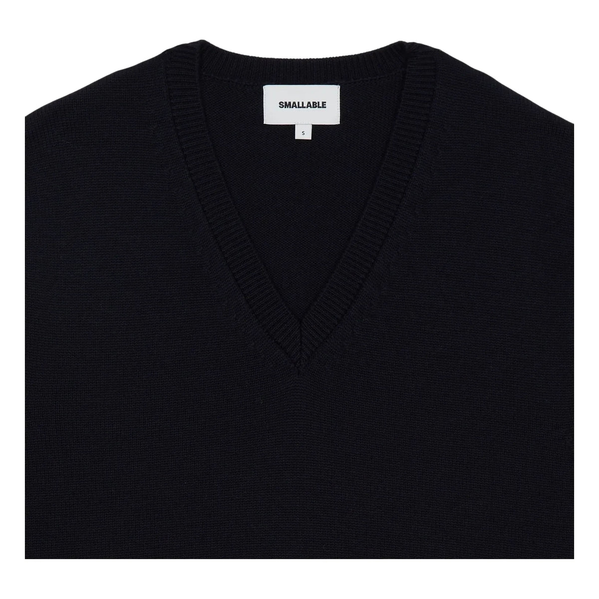 Smallable Woman - Elina Sleeveless Merino Wool Sweater | Navy