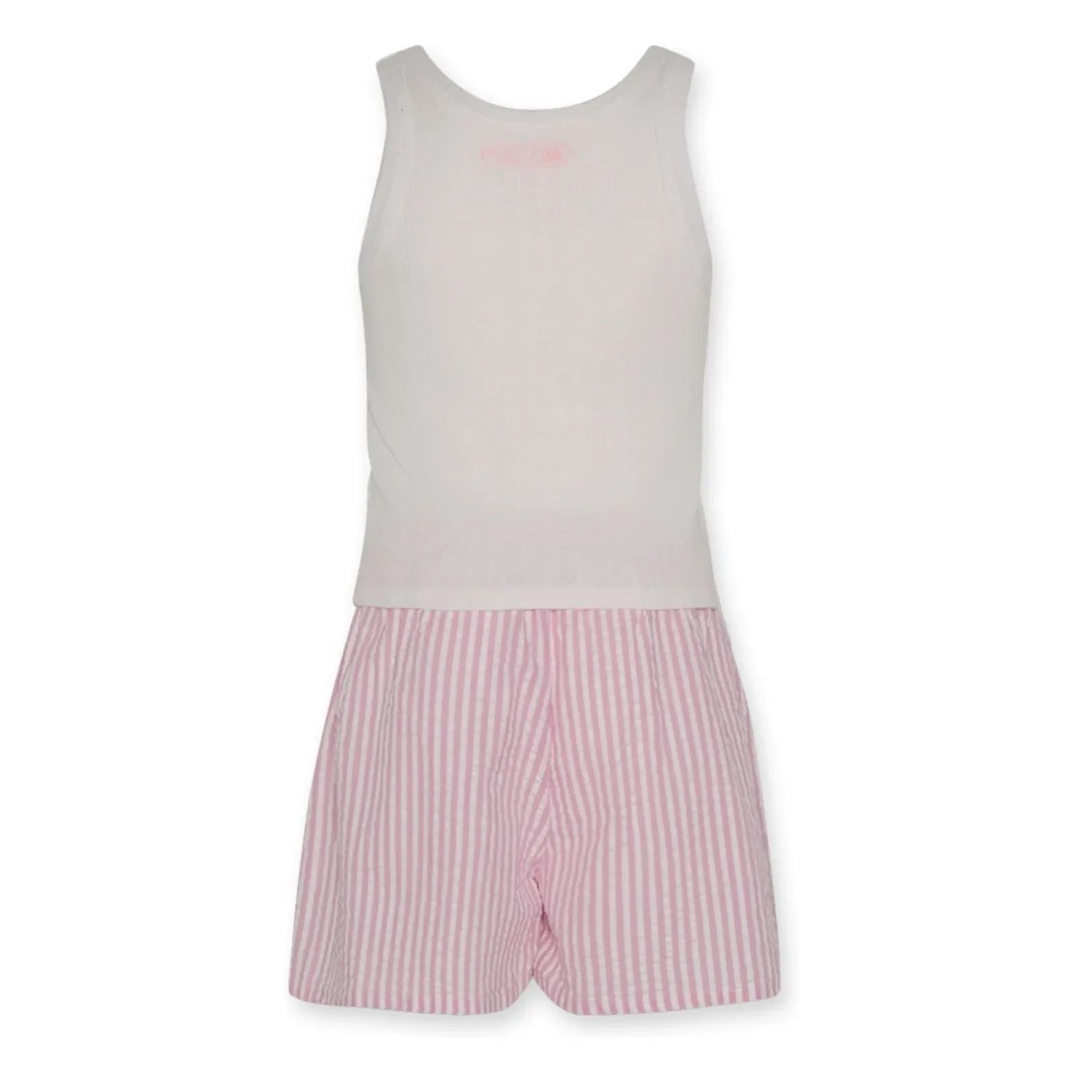 AO76 - La Pajama çizgili pijama | Pembe