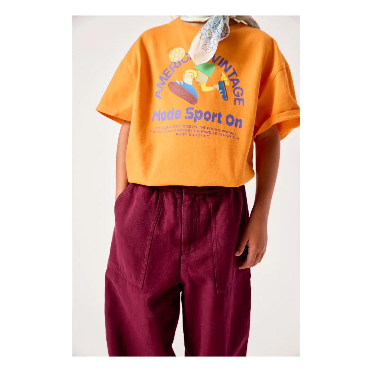 American Vintage - Lycaz Chino Pantolon | Bordo