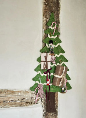 Bloomingville - Douglas pamuklu advent takvimi | Yeşil