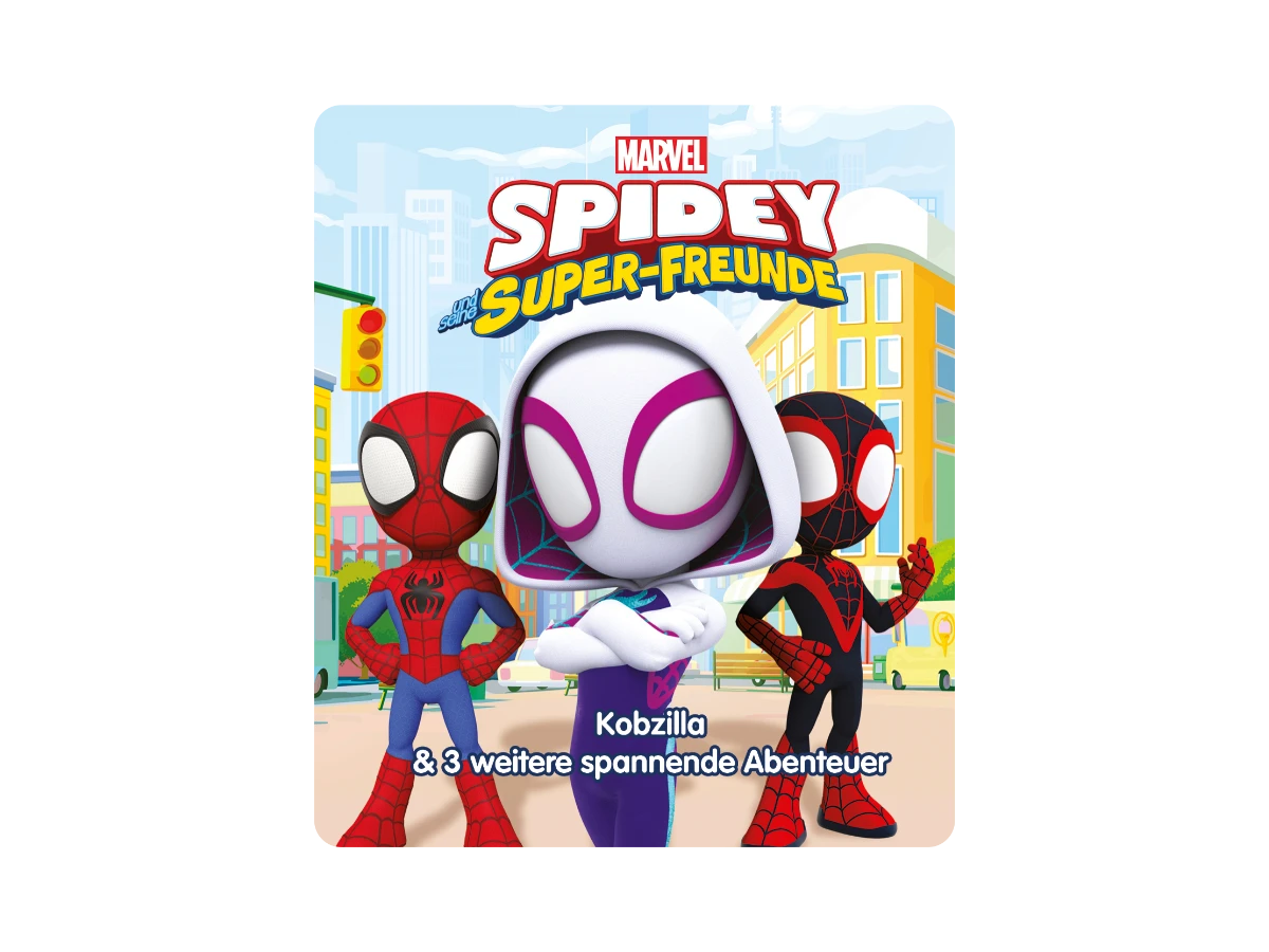 Tonies - Deutsch Spidey und seine Superfreunde - Kobzilla und 3 weitere aufregende Abenteuer - Marvel Spidey und seine erstaunlichen Freunde
