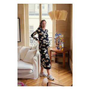 Paloma Collection - Thelma Tokyo Hamile Elbisesi | Siyah