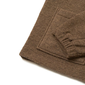 Universal Works - Rams Woll-Overshirt | Braun