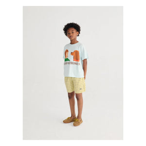 Bobo Choses - Friends T-shirt Organic cotton | Light blue