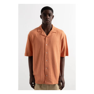 Edmmond Studios - Paul Kısa Kollu Gömlek | Turuncu