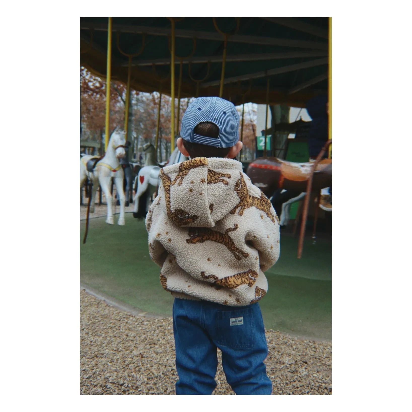 Konges Sløjd - Jody Tigers Sherpa-Stil Jacke | Beige