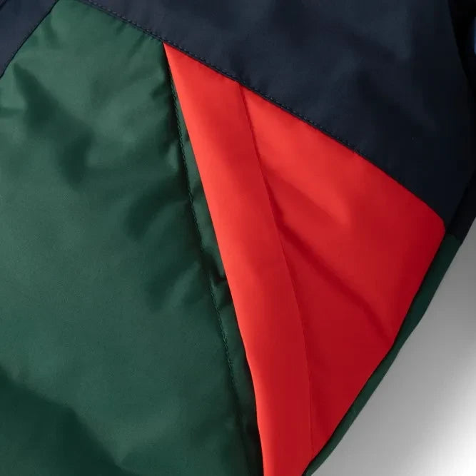 Liewood - Geri Dönüştürülmüş Liflerden Üretilen Bran Colorblock Ceket | Lacivert